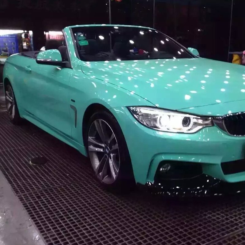 WRAPMASTER Classic Glossy Tiffa 3 Layers high gloss car Vinyl Wrap cost vinyl wrap colors