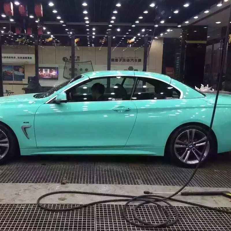 WRAPMASTER Classic Glossy Tiffa 3 Layers high gloss car Vinyl Wrap cost vinyl wrap colors