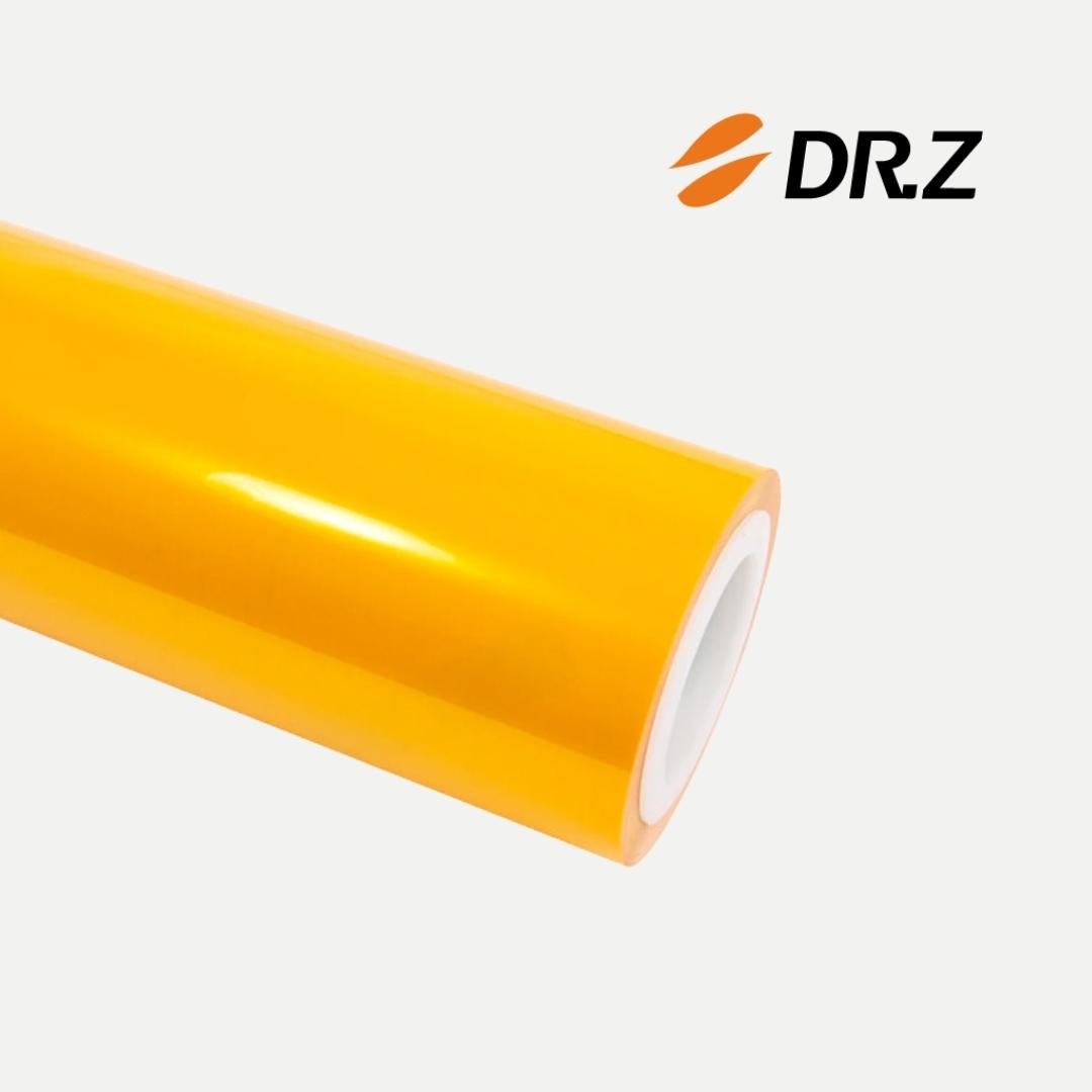 Golden Yellow Vinyl Wrap car wrap vinyl color OEM Factory price decorative films color-changing car tpu film