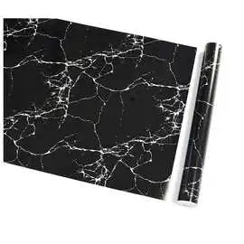 Factory Wholesale 2022 PVC Stone Design Marble Grain PVC Decorative Film For Hot Press Wall Decor Vacuum Film