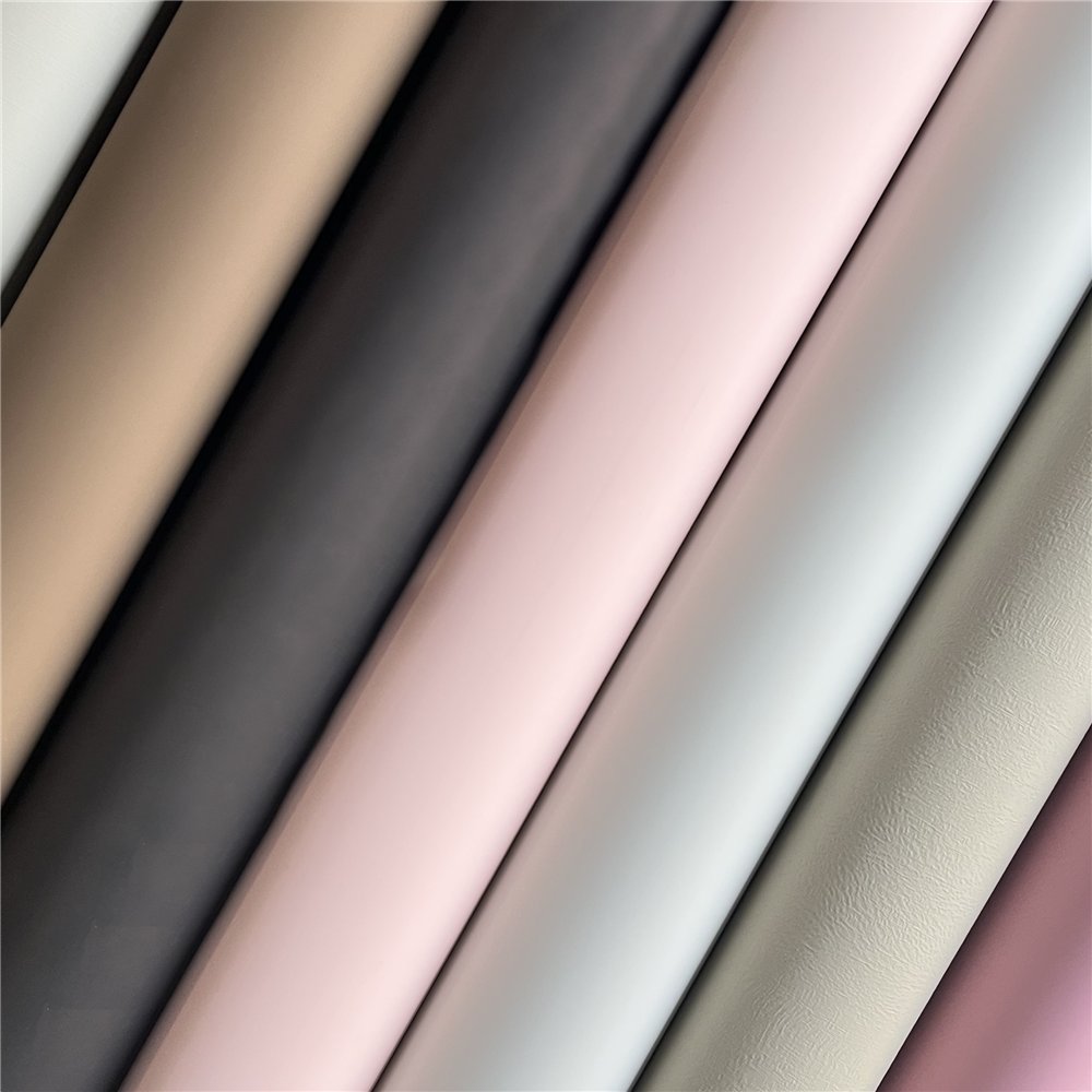 Customized Solid Color Decorative PVC Film Laminating film Vacuum Pressing for Furniture And Door