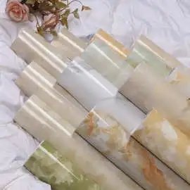 Factory Wholesale 2024 New Hot Marble PVC Film
