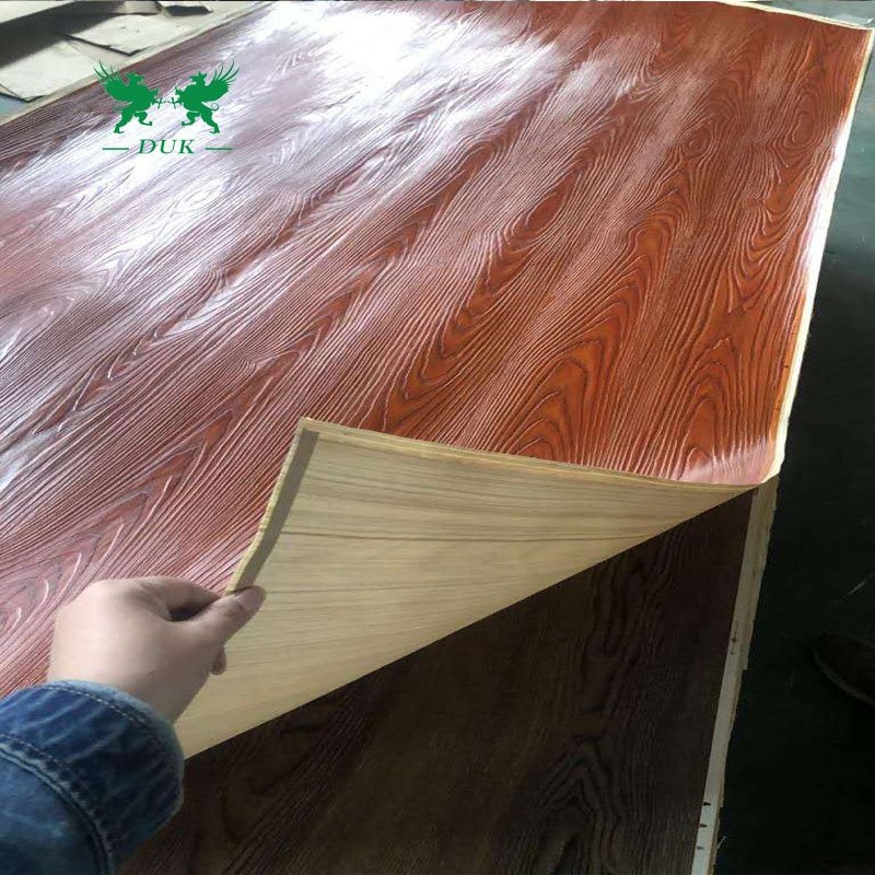 1250x2500x0.4mm Melamine Paper Overlay Engineered Veneer Sheet for Egypt Market