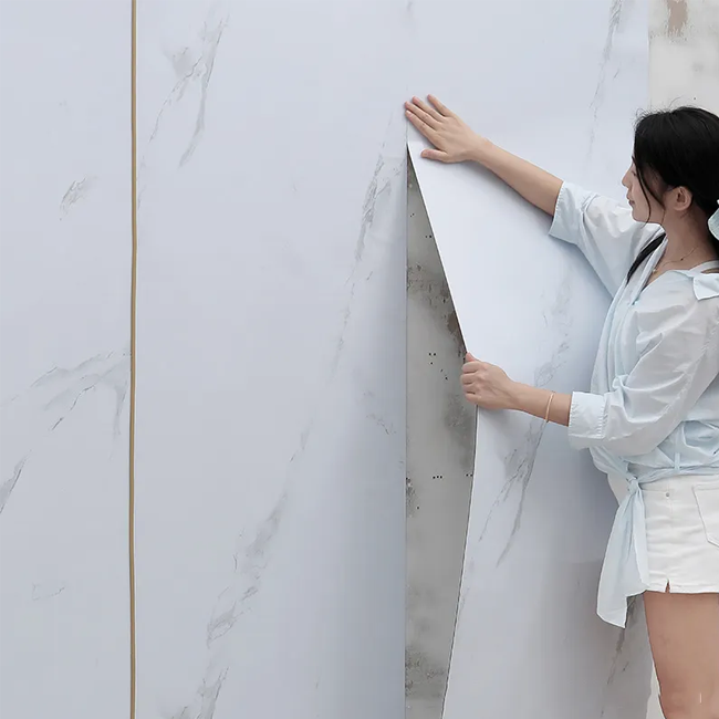 Cabinet Laminate Texture Packing Film PVC Film Furniture pvc membrane Vinyl Wood Grain Film