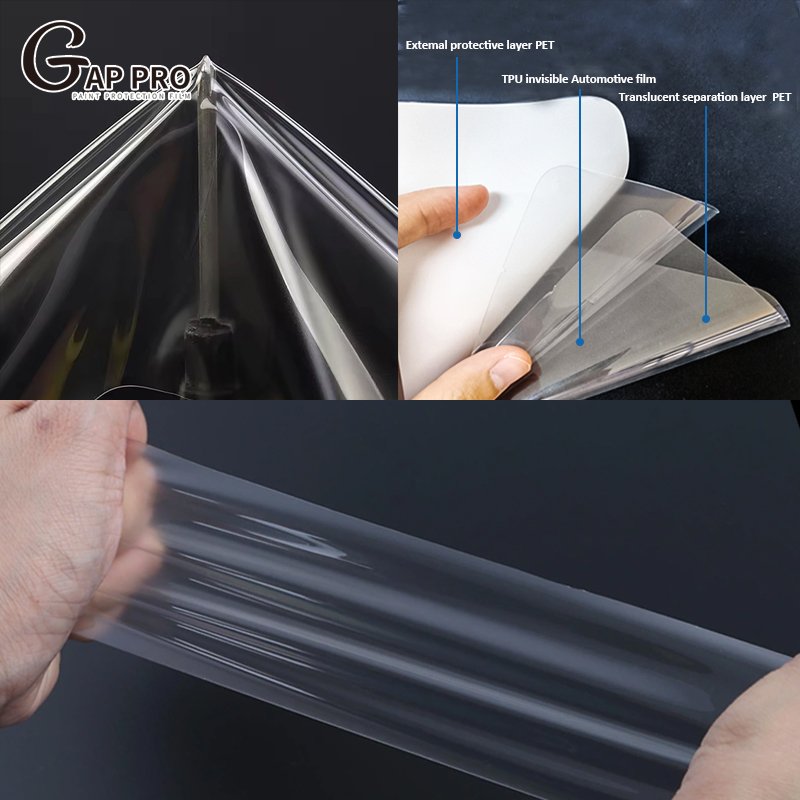 Gappro decorative films remote for cars logo film car door projector chameleon chrome green wrap vinyl car film