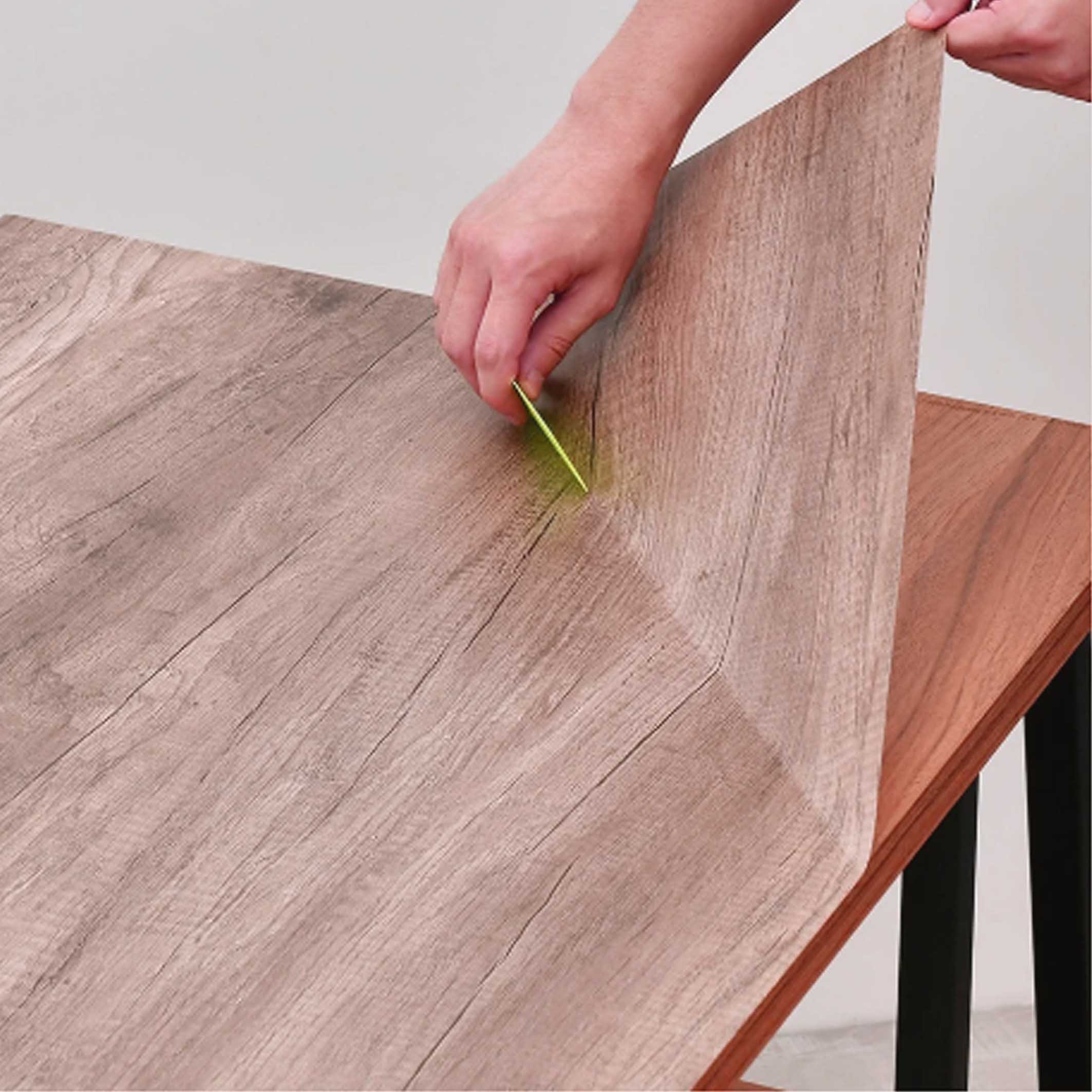 Wooden furniture sticker 3D effect wood color PVC decorative film wooden vinyl self adhesive sheet polyvinyl wrap roll for door