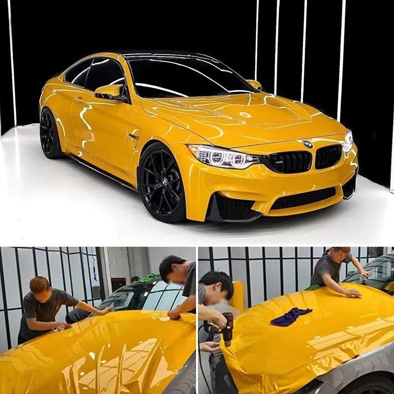Auto Body Sticker Paint Protection Film Color Changing Film Car Tints TPH PPF Color Car Wrap Vinyl Self Healing 1.52*17m 5 Years