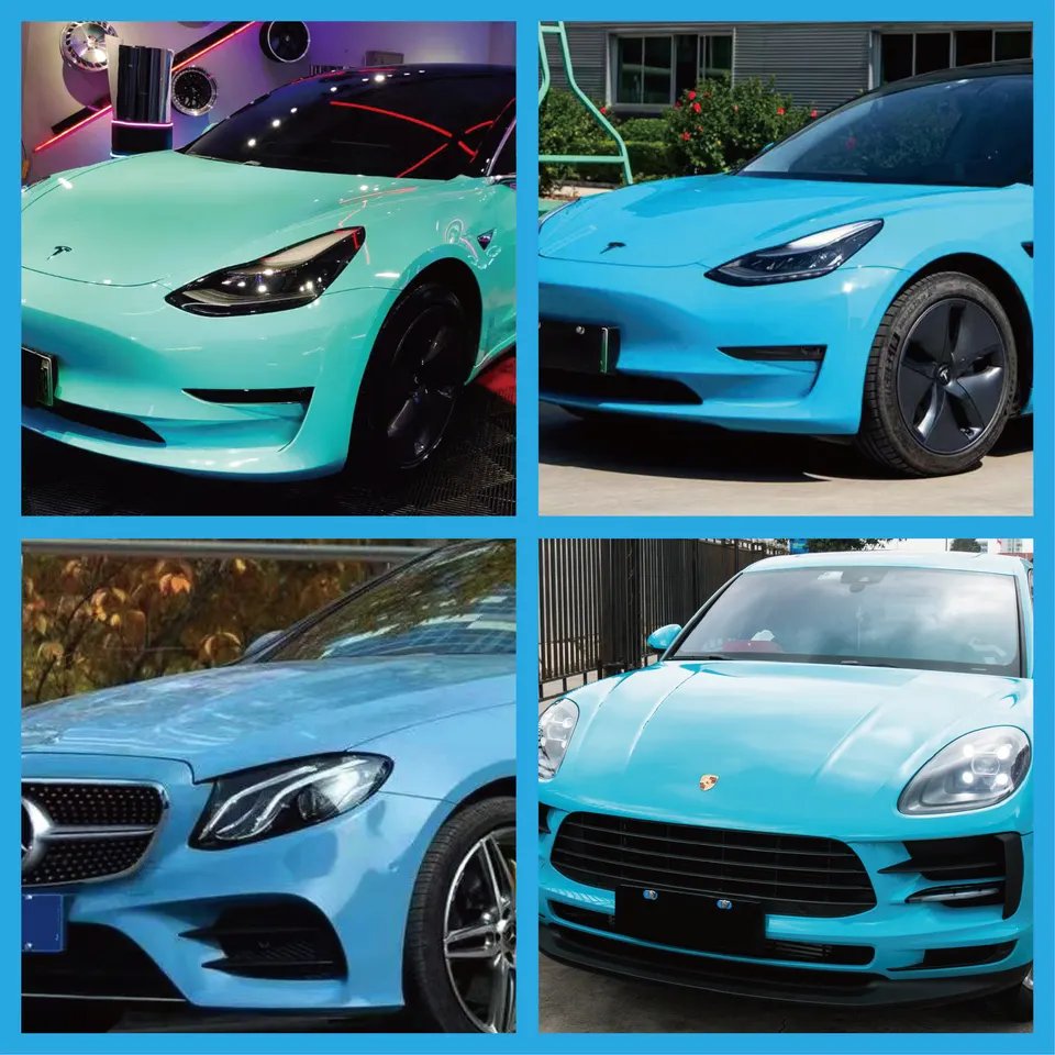Auto Body Sticker Paint Protection Film Color Changing Film Car Tints TPH PPF Color Car Wrap Vinyl Self Healing 1.52*17m 5 Years