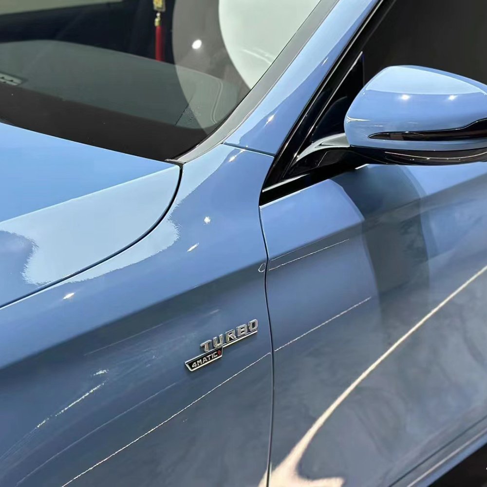WRAPMASTER 1.52*17m Dirt-resistant Heat-resistant Easy-to-install Piano China Blue TPU PPF Car Scratch Paint Protection Film