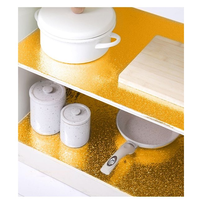 Easy Install PVC Oil-Proof Silver Aluminum Foil Self-Adhesive Stickers Kitchen Wall Decorative Films