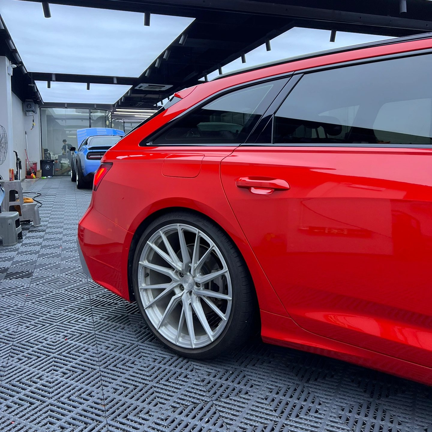 Car Body Decoration Protection Film PET Backing Crystal red car wrapping vinyl foil Auto sticker vinyl custom car wrap Film