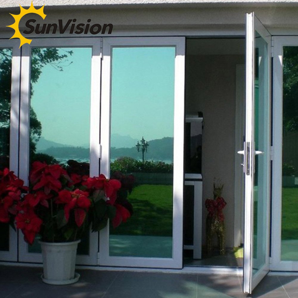 Silver silver 2 way mirror building window film reflective wholesale price home tinted glass film in solar insulation paper