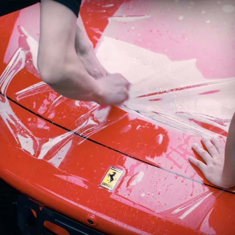 Seeho 1.52*15M Gloss Self Adhesive Wrap Vehicle Anti Scratch TPU PPF Paint Protection Film