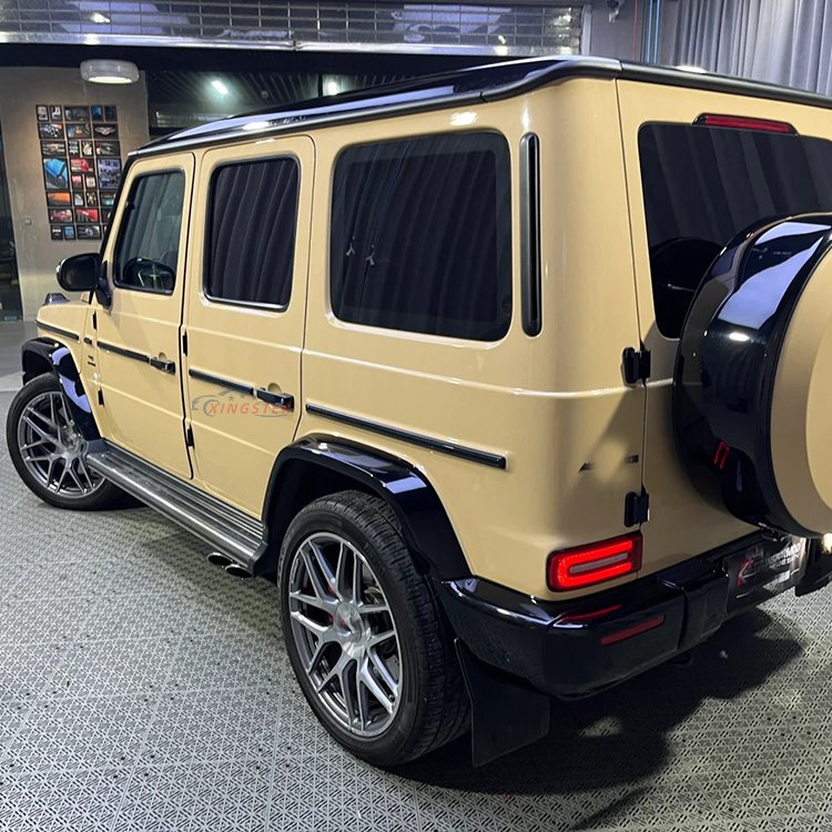 New Product Arrival Self Heal Roll PET Ultra Glossy Desert Storm Yellow Vinyl Film For Vehicle Body Wrapping Auto Color Changing