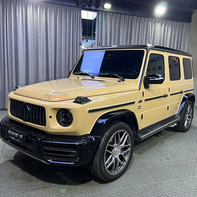 New Product Arrival Self Heal Roll PET Ultra Glossy Desert Storm Yellow Vinyl Film For Vehicle Body Wrapping Auto Color Changing
