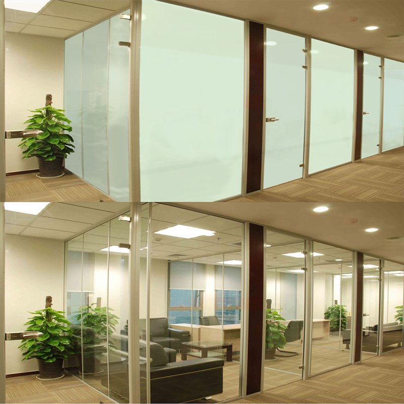 PDLC Smart Glass Film, Home Decorative Sonte Switchable Privacy Film Car Solar Tint