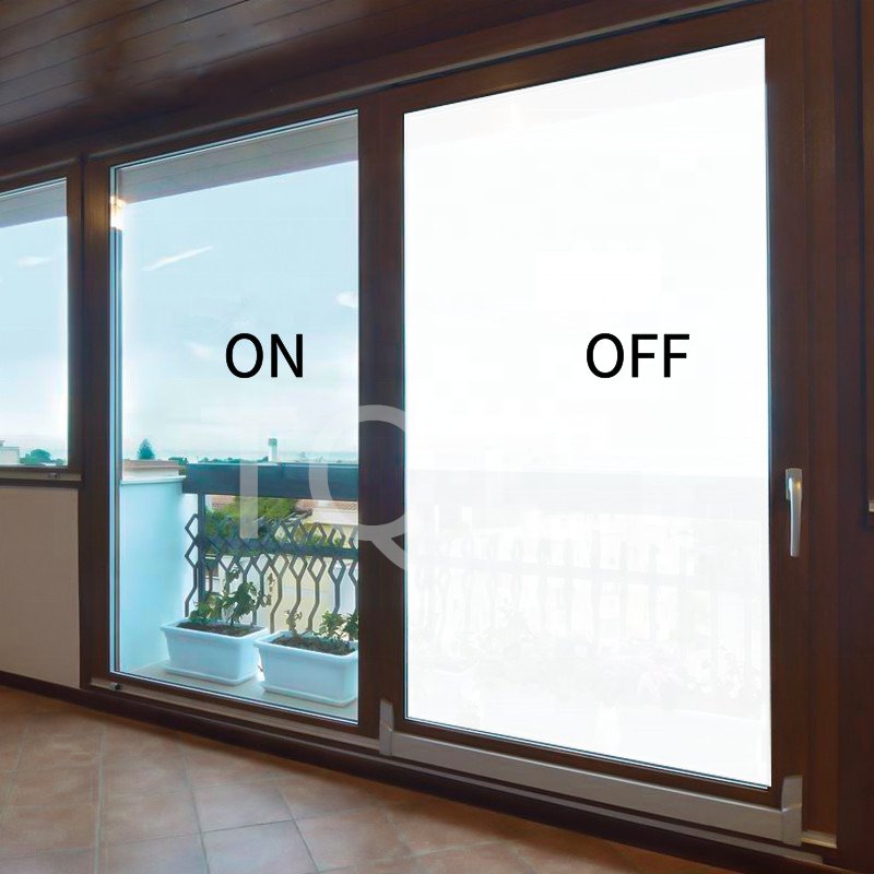 Smart Home Switchable Electric Film Privacy Magic Remote Control Self Adhesive Smart Film For Glass Smart Window Film PDLC