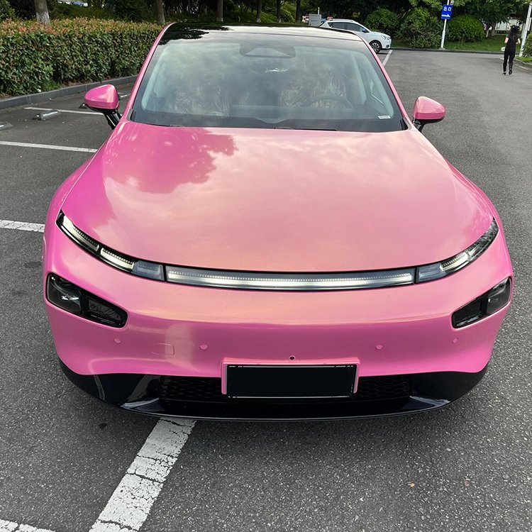 Glossy Diamond Gold Pink wrapping film auto body car wrap vinyl roll vvivid ultra gloss premium vinyl car wrap film car sticker