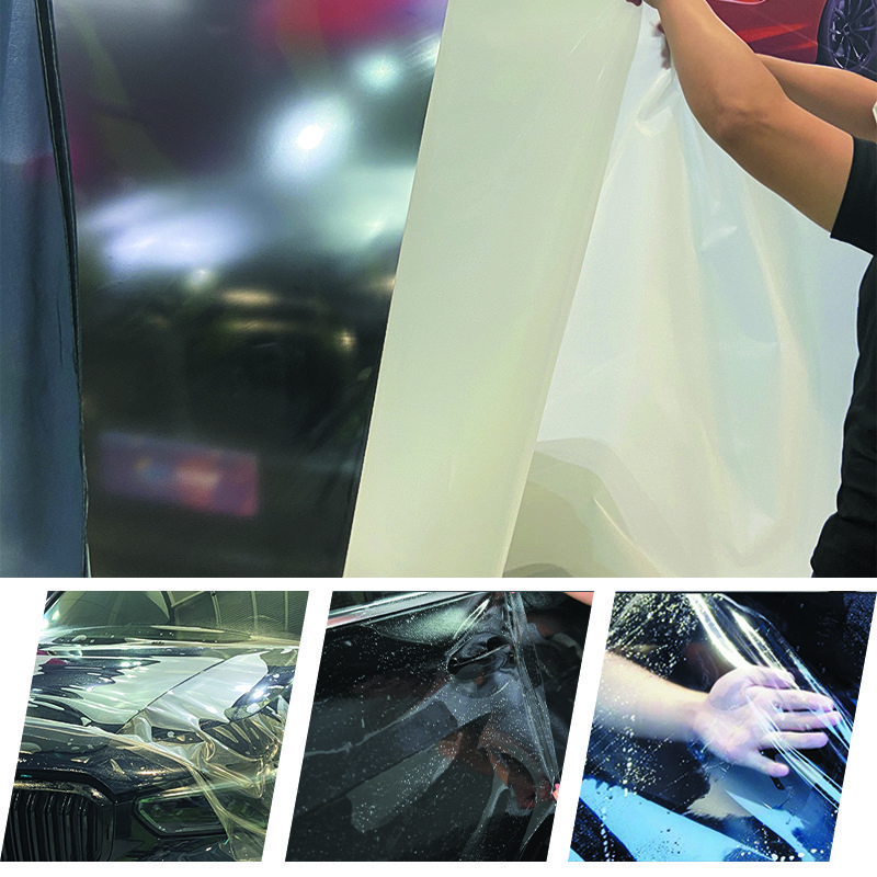 Custom Global Lowest Price PPF Source Factory Glossy 7.5 Mil 6.5 Mil Heat Repair ScratchCar Wrap TPU PPF Paint Protection Film