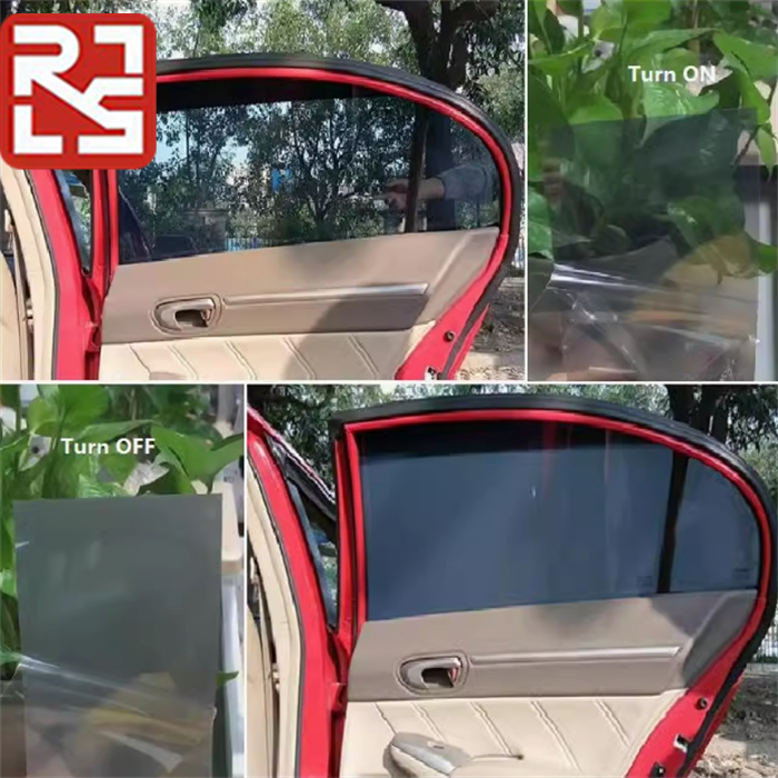 Smart Glass Self-Adhesive PDLC Smart Film Tinting For Car Window