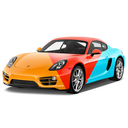 7.5 Mil Multi-color Car Body Decoration Vinyl Film TPU Customized Automotive Colorful Wrap Film