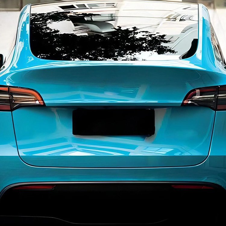 Glossy Crystal Miami Blue A romantic blue Car Wrap Vinyl Car Body Stickers Film Color Change For Vehicle Car Wrapping