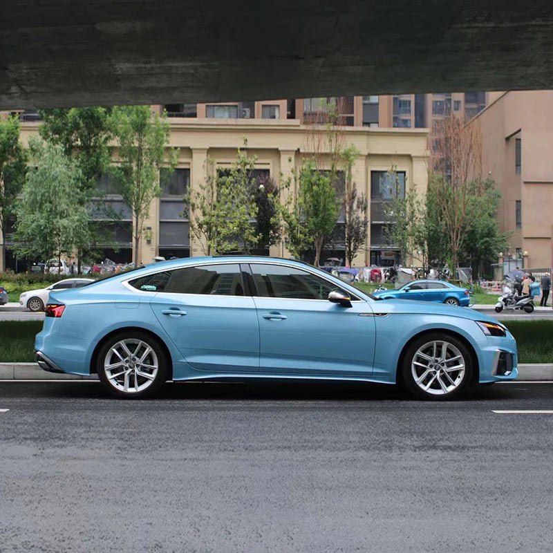 Frozen Blue Vinyl Wrap car wrap vinyl color OEM Factory price decorative films color-changing car tpu film