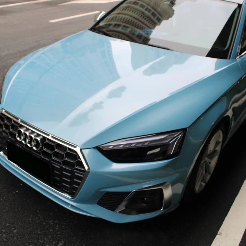 Frozen Blue Vinyl Wrap car wrap vinyl color OEM Factory price decorative films color-changing car tpu film