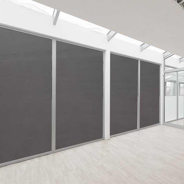 100% blackout pvc static cling frosted window film stickers