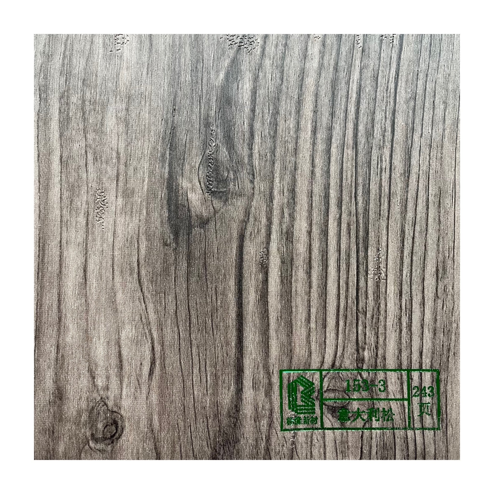 Nice Design Wood Matte Laminate Foil PVC Decorative Film For Door