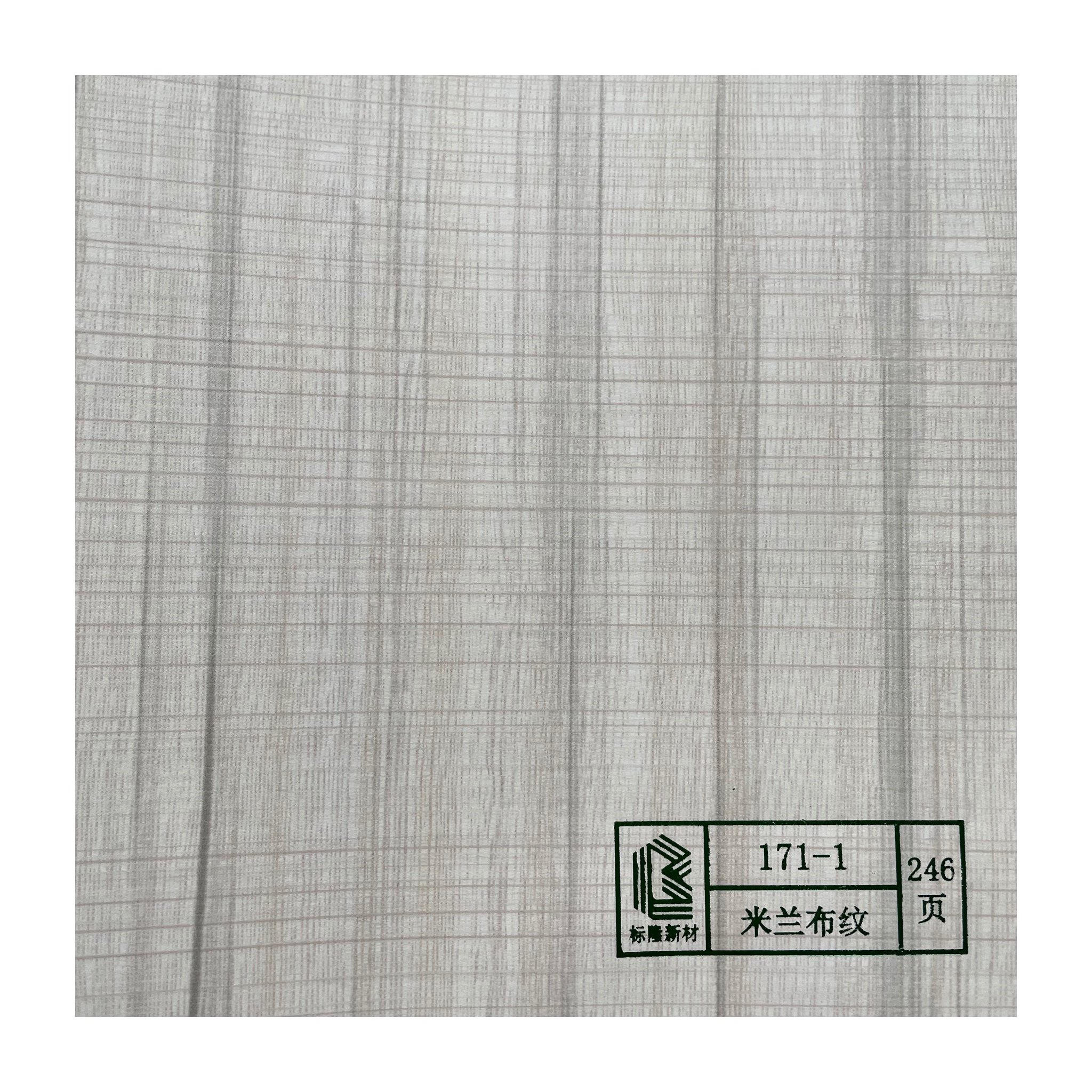 Nice Design Wood Matte Laminate Foil PVC Decorative Film For Door