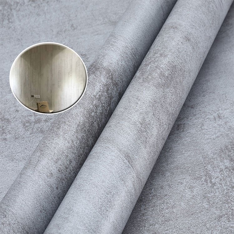 Water Based Glue wood grain self adhesive decorative cold lamination PVC film for restaurant
