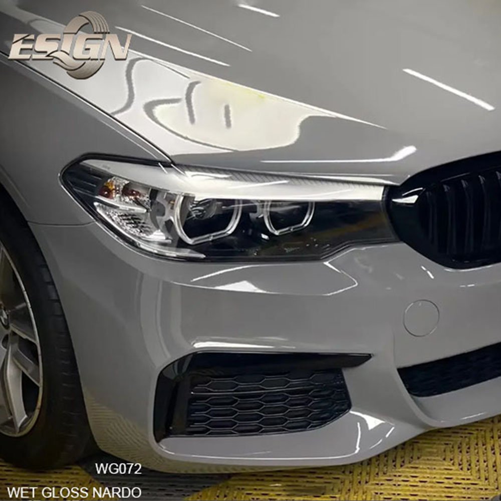 CRYSTAL GLOSS NARDO Self Adhesive Vehicle Decoration Color Change Glossy Crystal Car Stickers Vinyl Wrap Low Glue Film