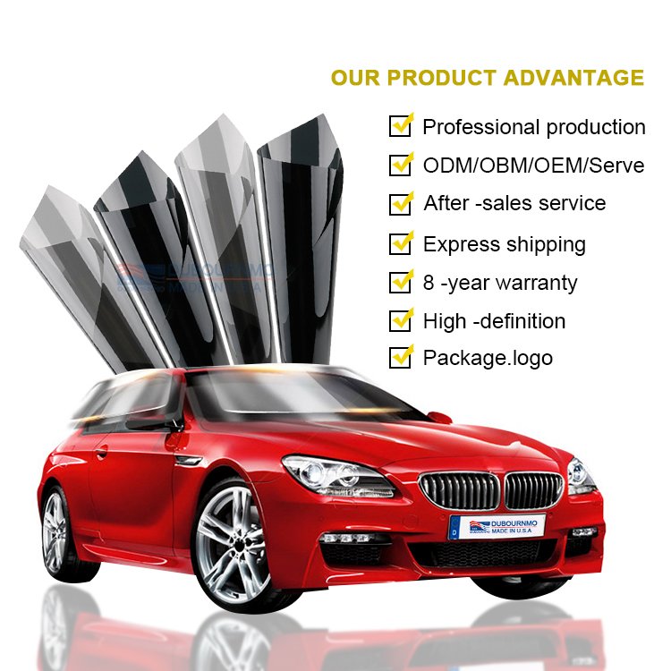 Hot Sale VLT15% PET Car Ceramics Solar film Protection Privacy HD Uv400 High Definition Window Sticker