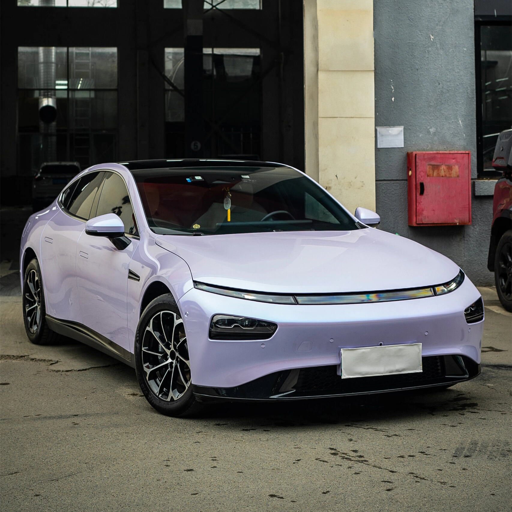 Bubble Free Ultra Gloss Violet Purple Vehicle Full Body Car Wrapping Film Car Decoration Film