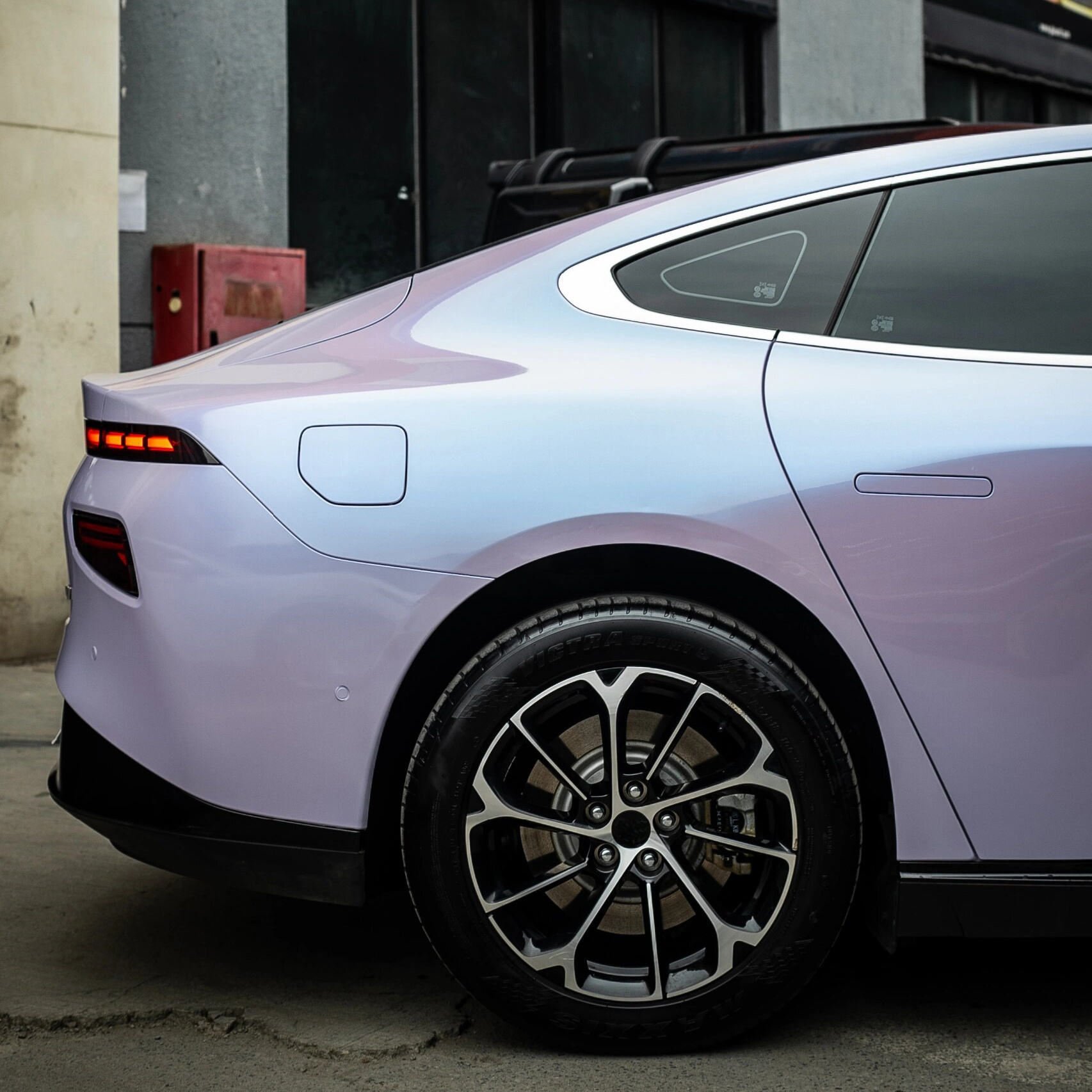 Bubble Free Ultra Gloss Violet Purple Vehicle Full Body Car Wrapping Film Car Decoration Film