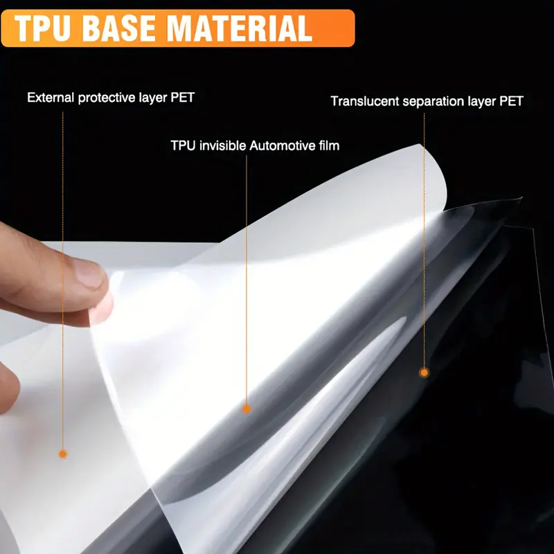 Factory Direct 1.52*15M Transparent TPU Coating Body PU Roll Self Healing Scratch-Resistant Automatic Maintenance Waterproof PPF