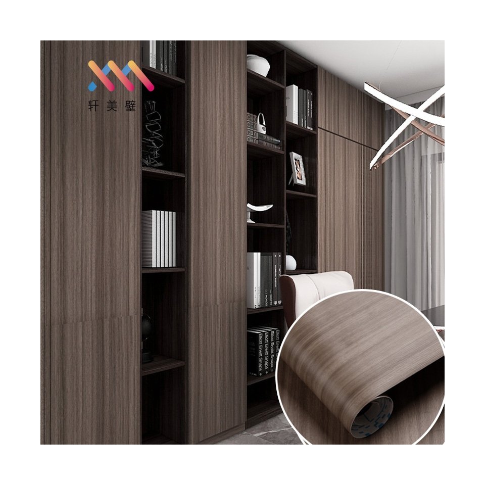 Peel and Stick Wood Grain Wallpaper Counter top Paper Furnitures Decorative Vinyl Film Sticker