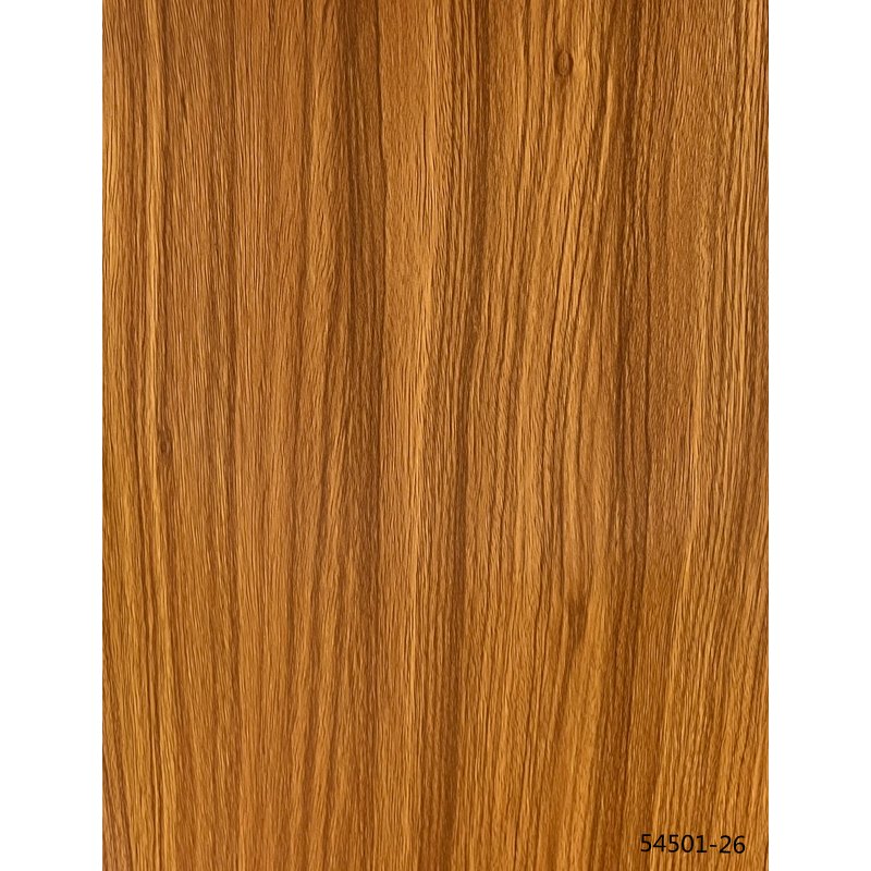 Factory Sale Custom Design Durable Veneer Vacuum Wood Grain Decorative PVC Laminated Plastic Decorative Film for Furniture