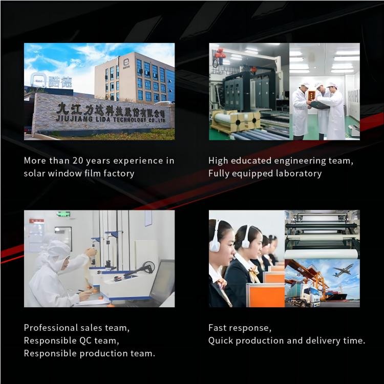 LIDA Frosted Glass Sticker Factory Self Adhesive Vinyl Window Tint Film Glass Decoration Film Window Glass Film
