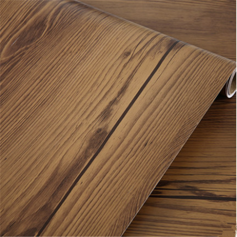 Promotion PVC Material SPC Floor Decoration Film without Glue Graphic Design Decorative Environmental Protection 100KG/ROLL