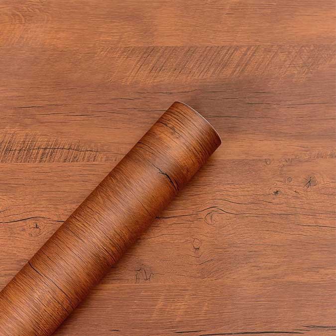 Protection Furniture pvc film Wood Grain PVC Film For Sale pvc membrane foil