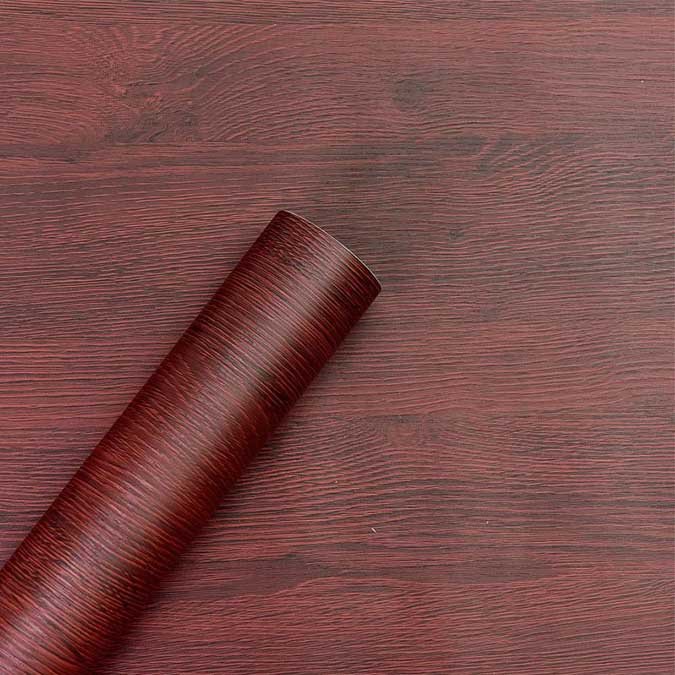 Protection Furniture pvc film Wood Grain PVC Film For Sale pvc membrane foil