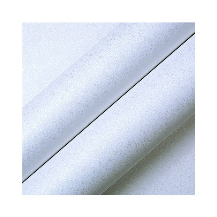 Plain Colour PVC Decorative Films Glue Coated Vinyl Wallpaper Self-adhesive Interior Film