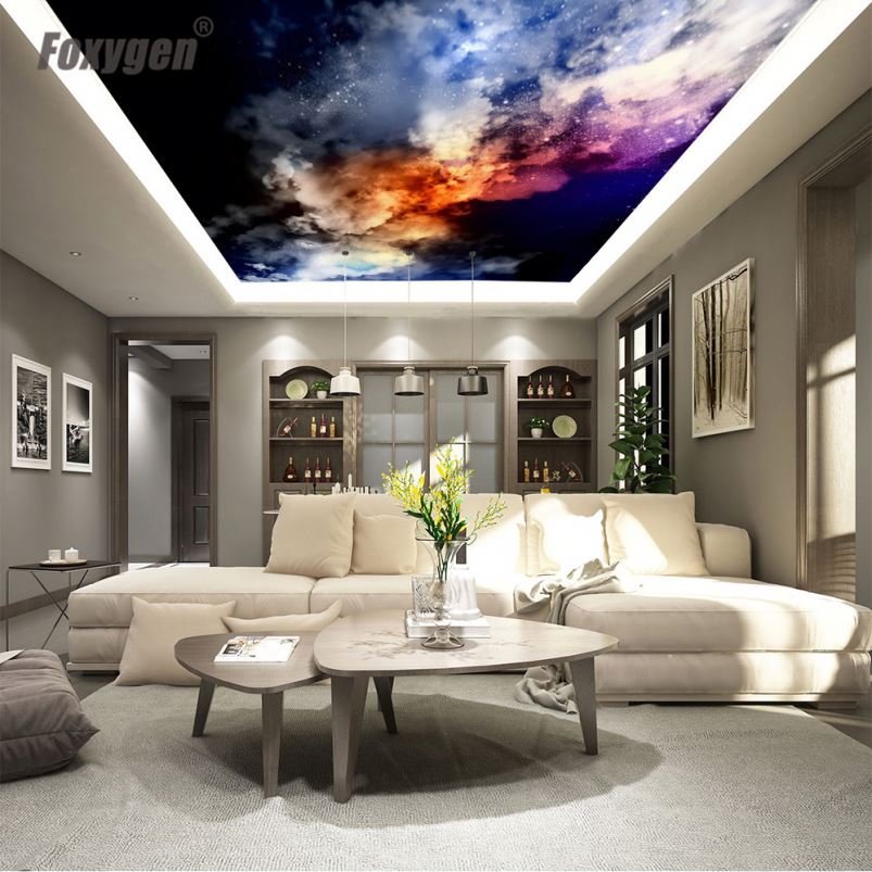 hot sale false ceiling soft PVC decorative film for stretch ceiling
