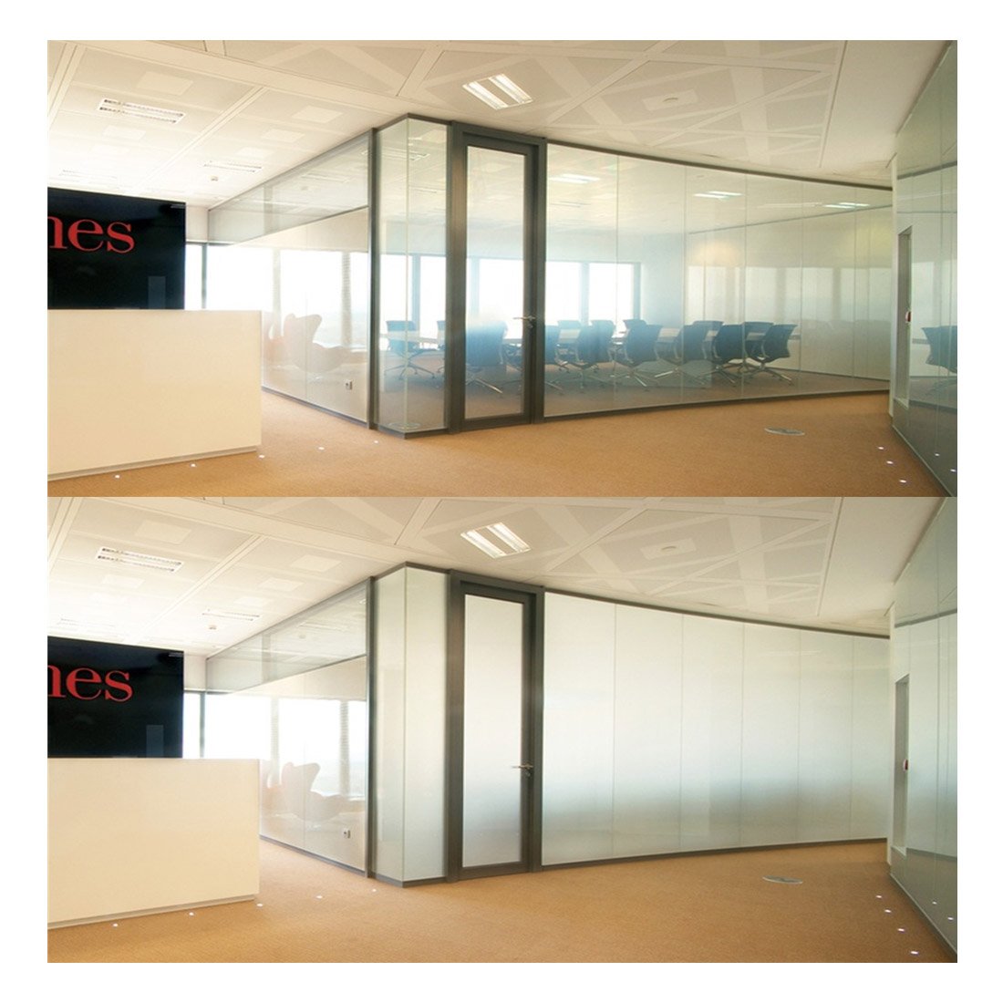 Gaoming Film Pour Vitre Opaque Electrique Magic Glass Film Smart Glass Self Adhesive Smart Film Glass Dimmable