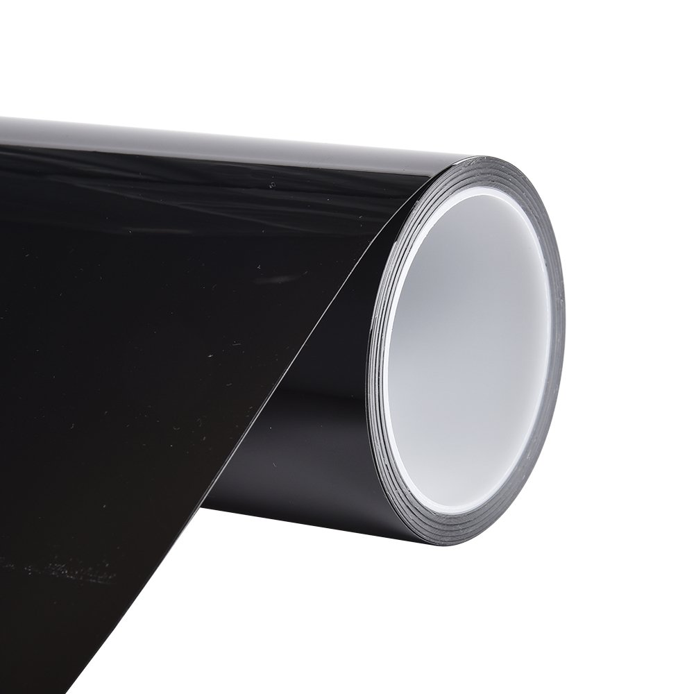 Self Healing Dark Black Automobile Led Lamp Protection Film Anti-Scratch Car Wrap Headlight Film