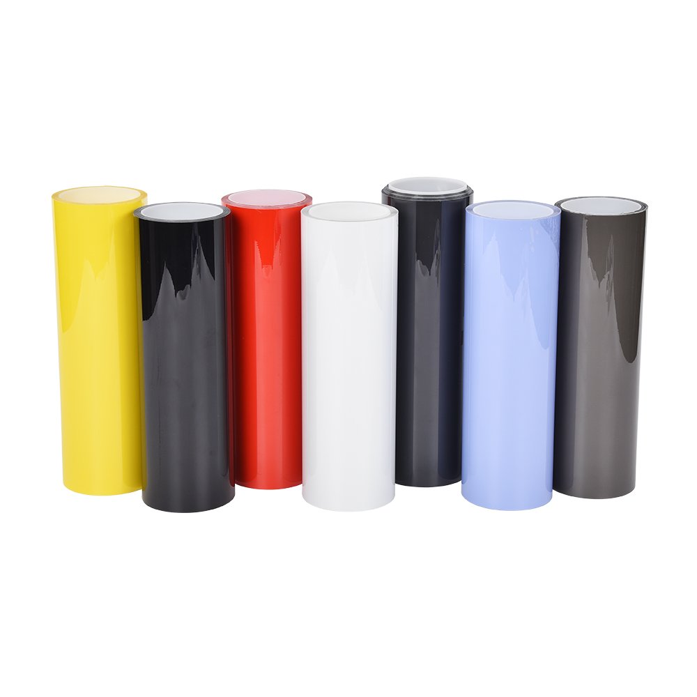 Self Healing Dark Black Automobile Led Lamp Protection Film Anti-Scratch Car Wrap Headlight Film