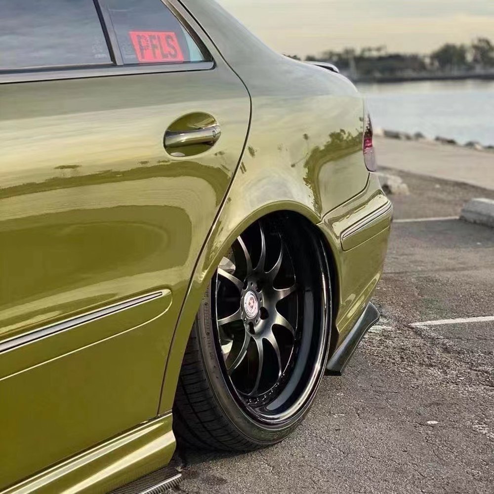 WRAPMASTER 1.52*18m Car Decoration PET Liner Fighting Green Super Gloss Painting Foil PVC Full Body Vinyl Wrap