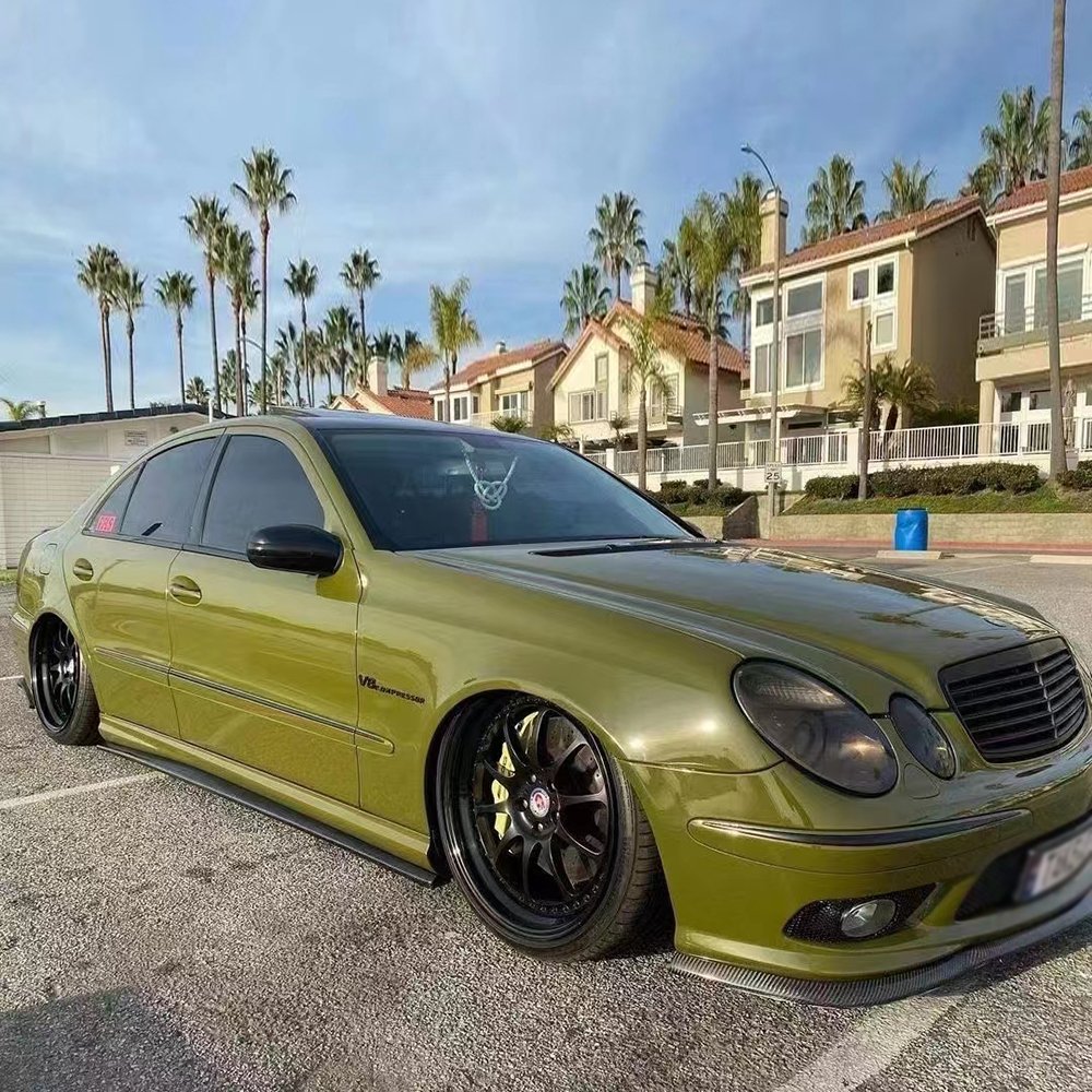 WRAPMASTER 1.52*18m Car Decoration PET Liner Fighting Green Super Gloss Painting Foil PVC Full Body Vinyl Wrap
